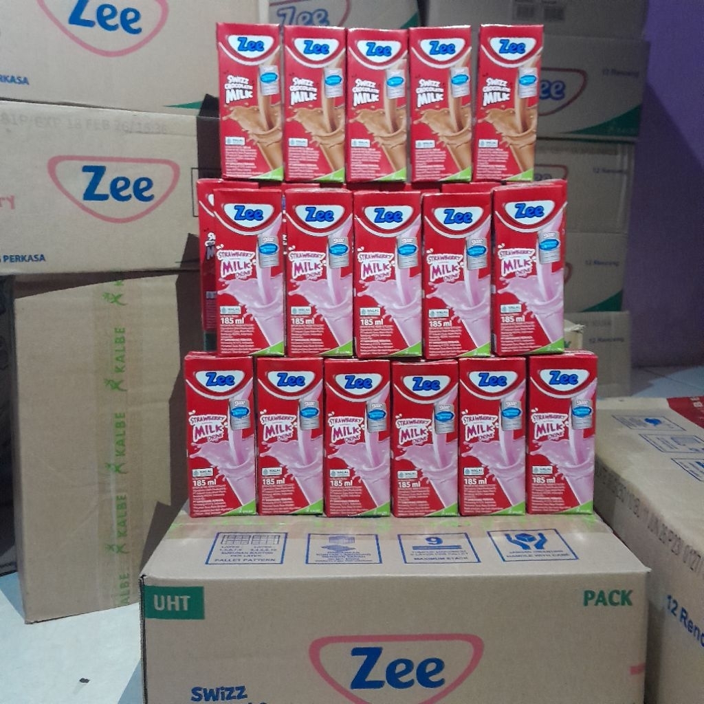 

susu zee uht 185ml
