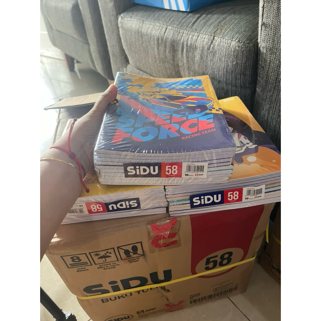 

Buku Tulis SIDU 58 LEMBAR (10 PCS) READY COD!!!SD SMP