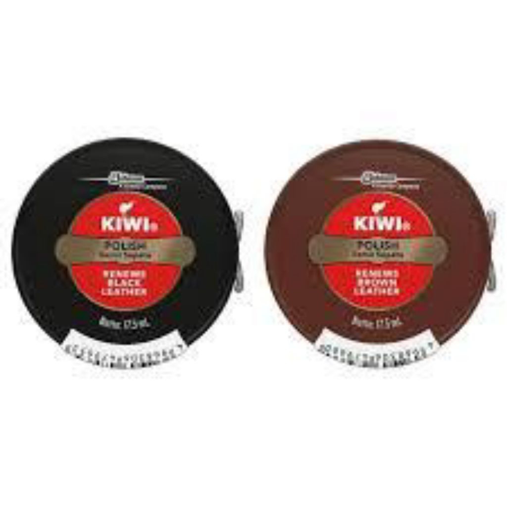 Semir Kiwi 17,5ml Semir Sepatu Coklat Semir Sepatu Hitam