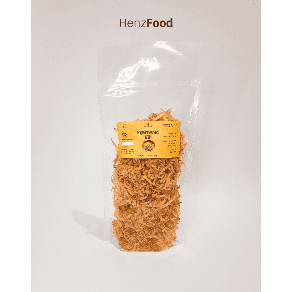 

Kentang Ebi Khas Benteng Original Ebi Flavor 200 gr | HenzFood