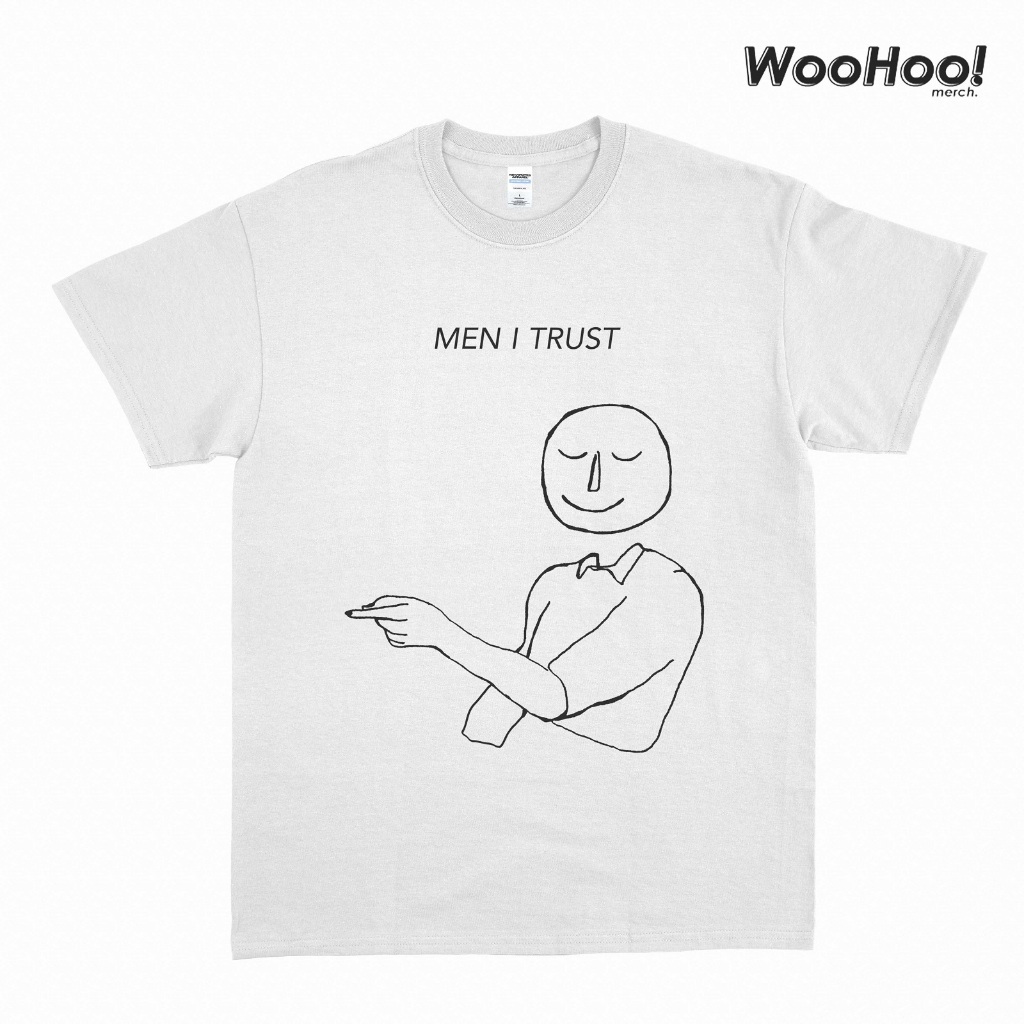 KAOS BAND MEN I TRUST - MEN I TRUST ALCUM COVER / T-SHIRT BAND