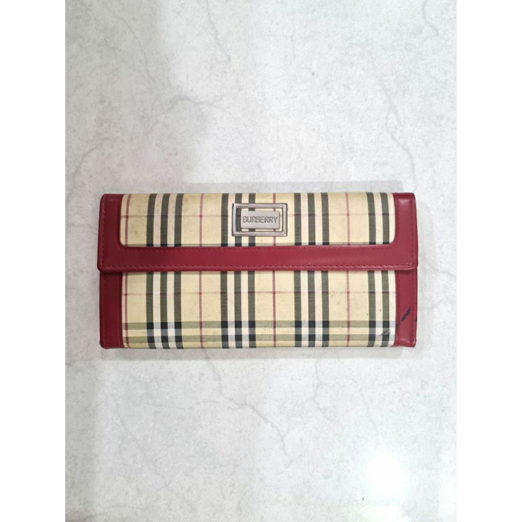Dompet KW Burberry/ Dompet Second Burberry/ Dompet Wanita Burberry kw/ Burberry Wallet