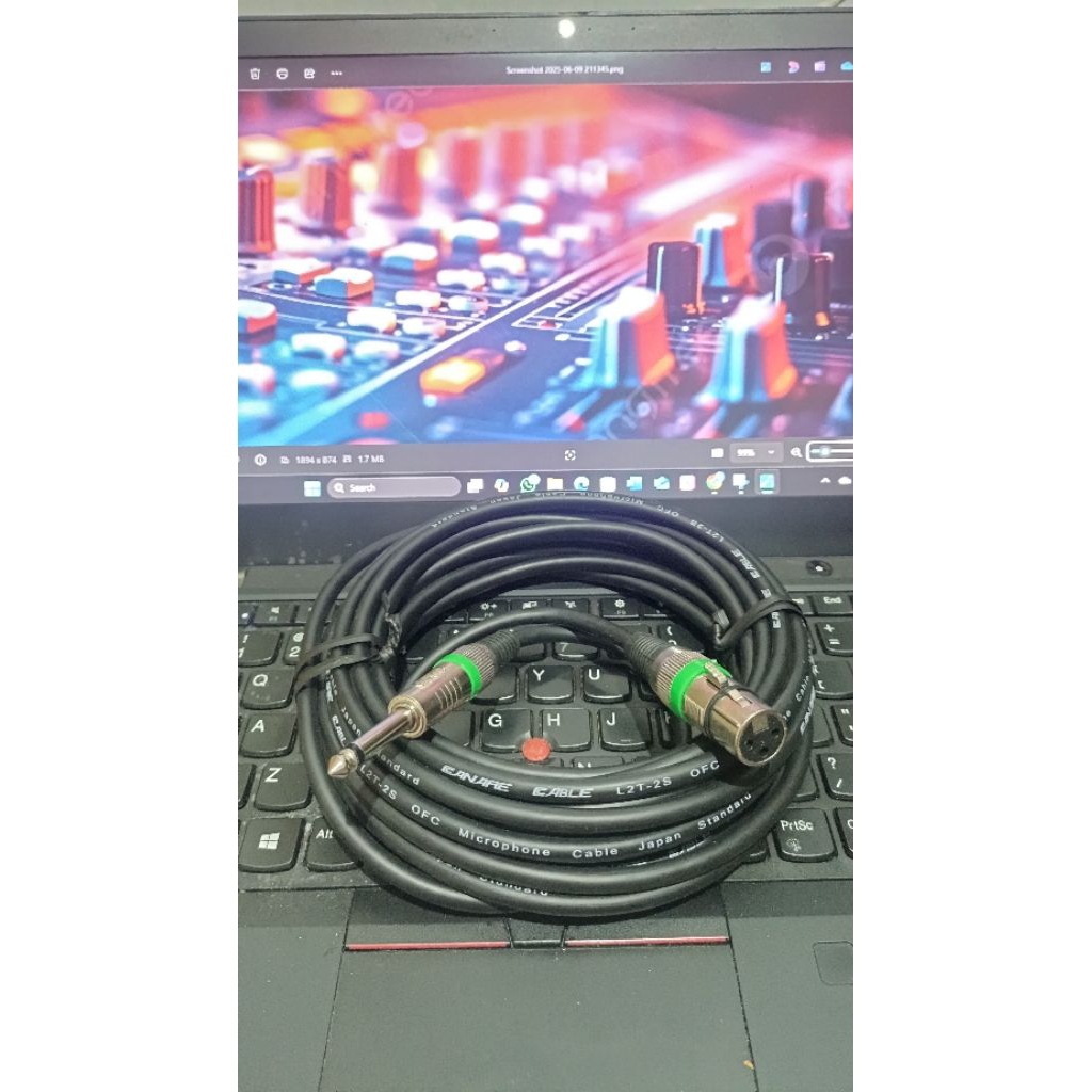 Kabel mic canare original 3meter