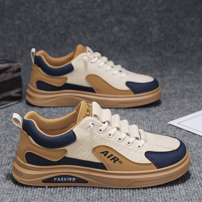 sneaker pria import Sepatu sneaker pria model bertali dan slip on desain sporty untuk aktivitas sant