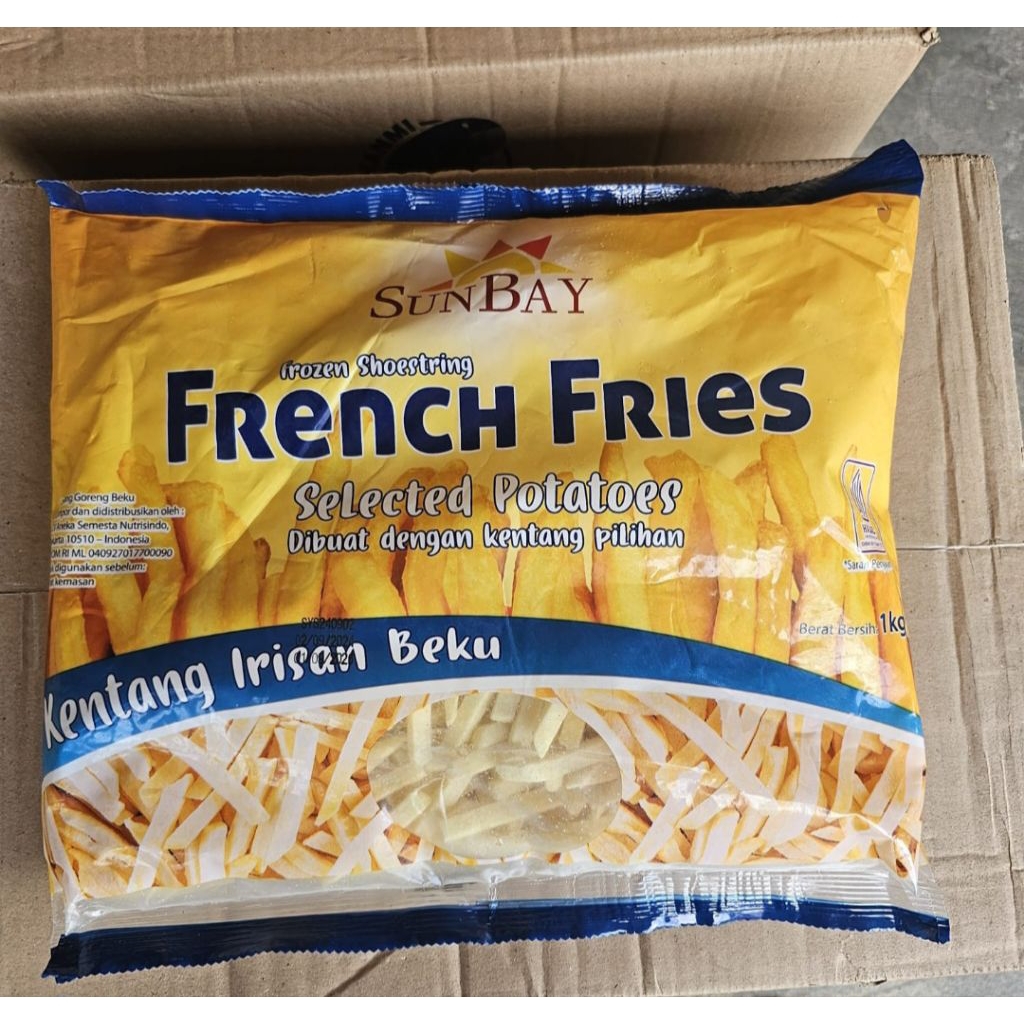 

Gogo kentang 1kg/kentang Goreng 1kg / kentang Frozen 1kg