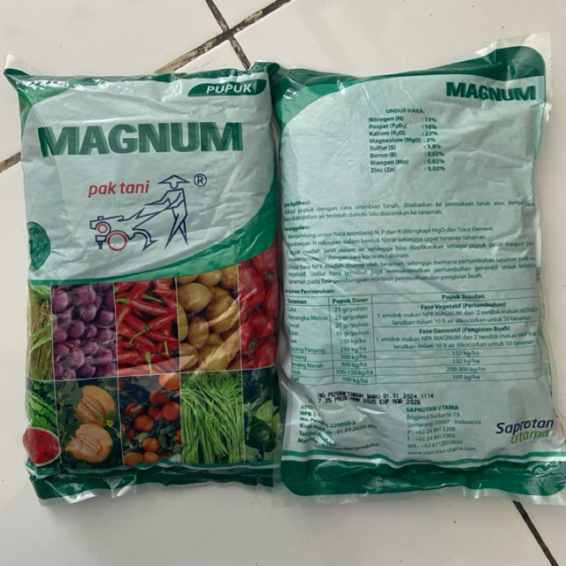 Npk Pak Tani Magnum 1kg Pupuk Boster untuk semua jenis Tanaman
