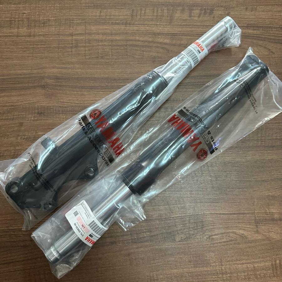 5TL AS TABUNG DEPAN SHOCK ASSY SHOK SOK FRONT FORK COVER TUBE PIPE KIRI KANAN KIT SET KOMPLIT MOTOR 