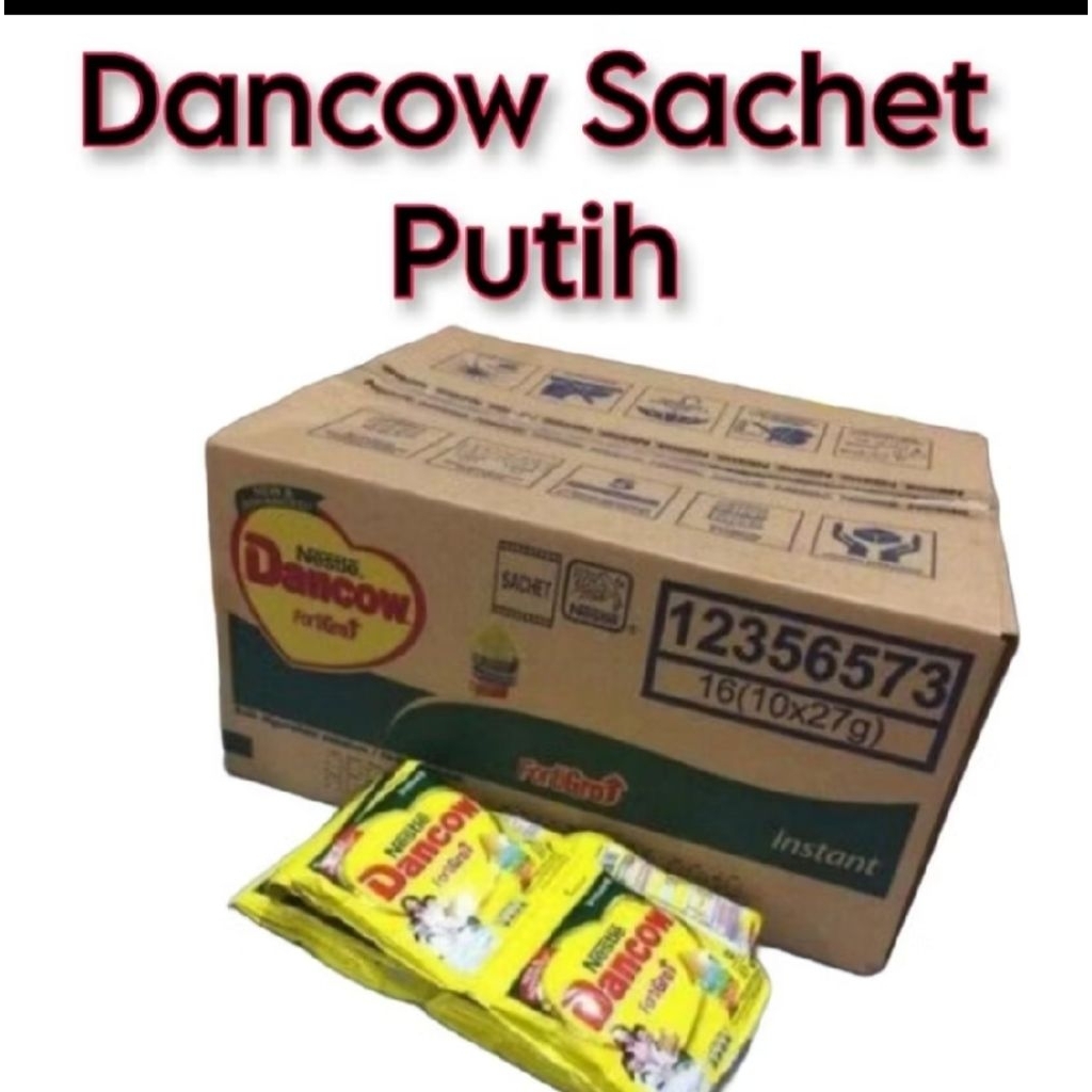 

susu Dancow vanilla sachet 1 dus