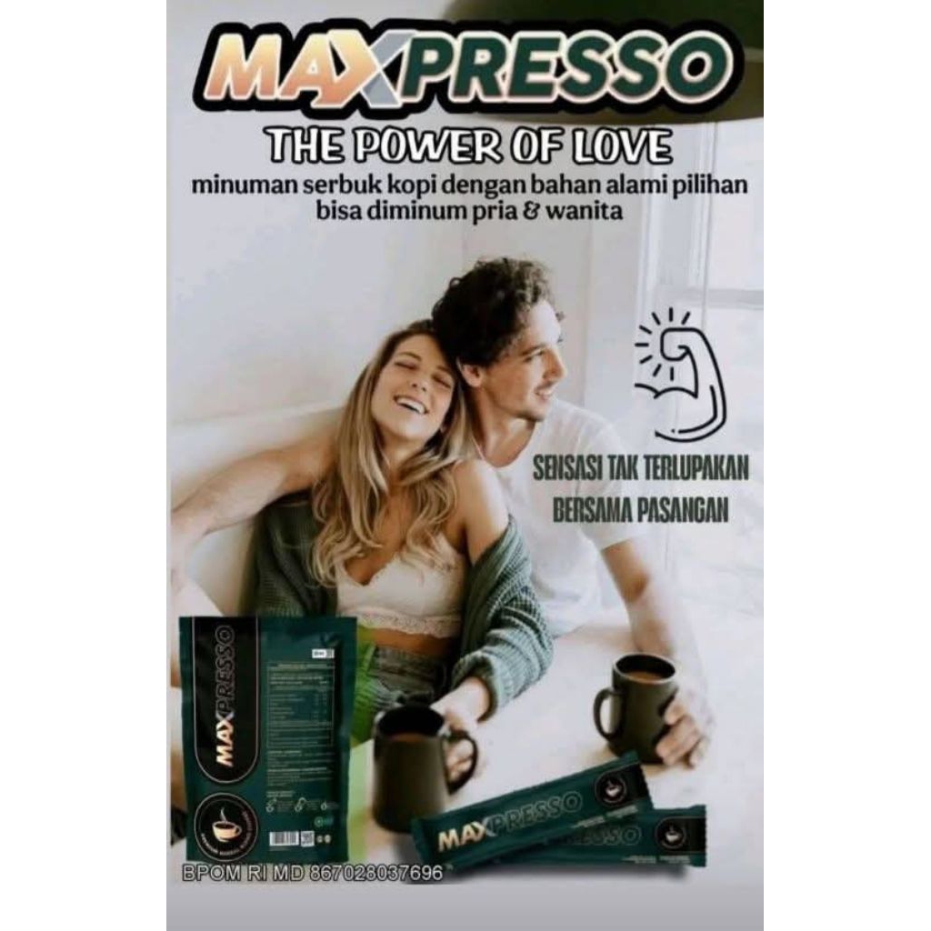 

Maxpresso HWI original kopi stamina pria dan wanita