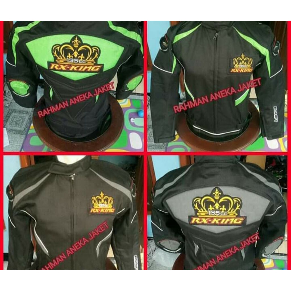 Jaket RX-KING Bordir Mahkota