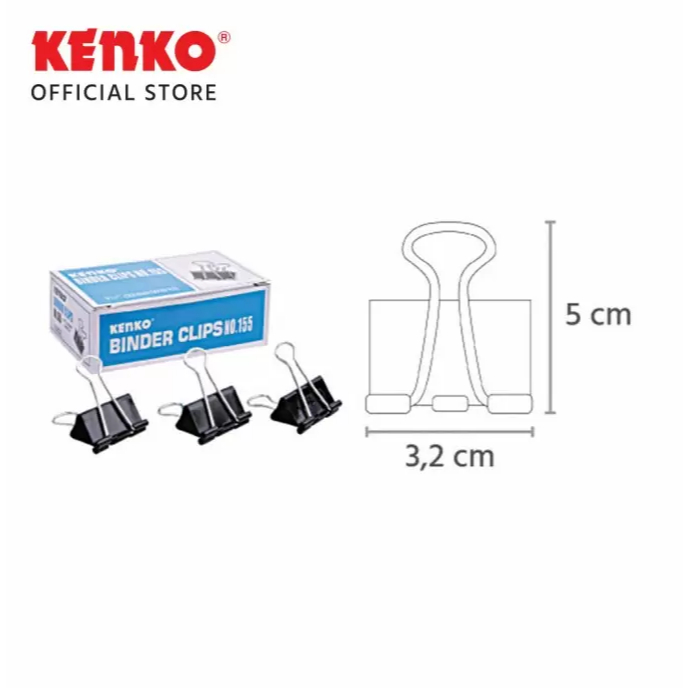 

BINDER CLIP No.155 MERK Kenko