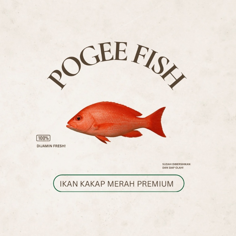 

Pogee Fish Kakap Merah Premium