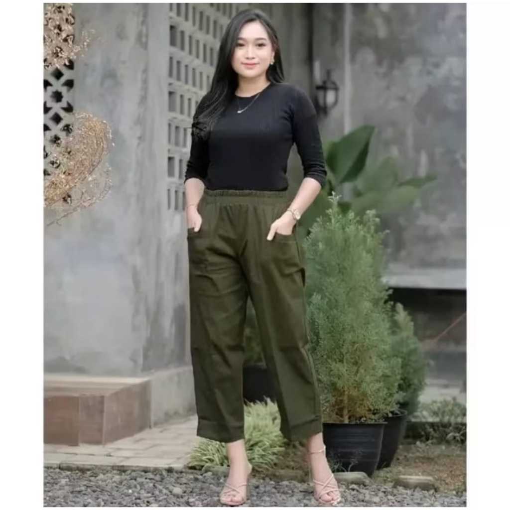 kulot serbaguna bahan premium american drill