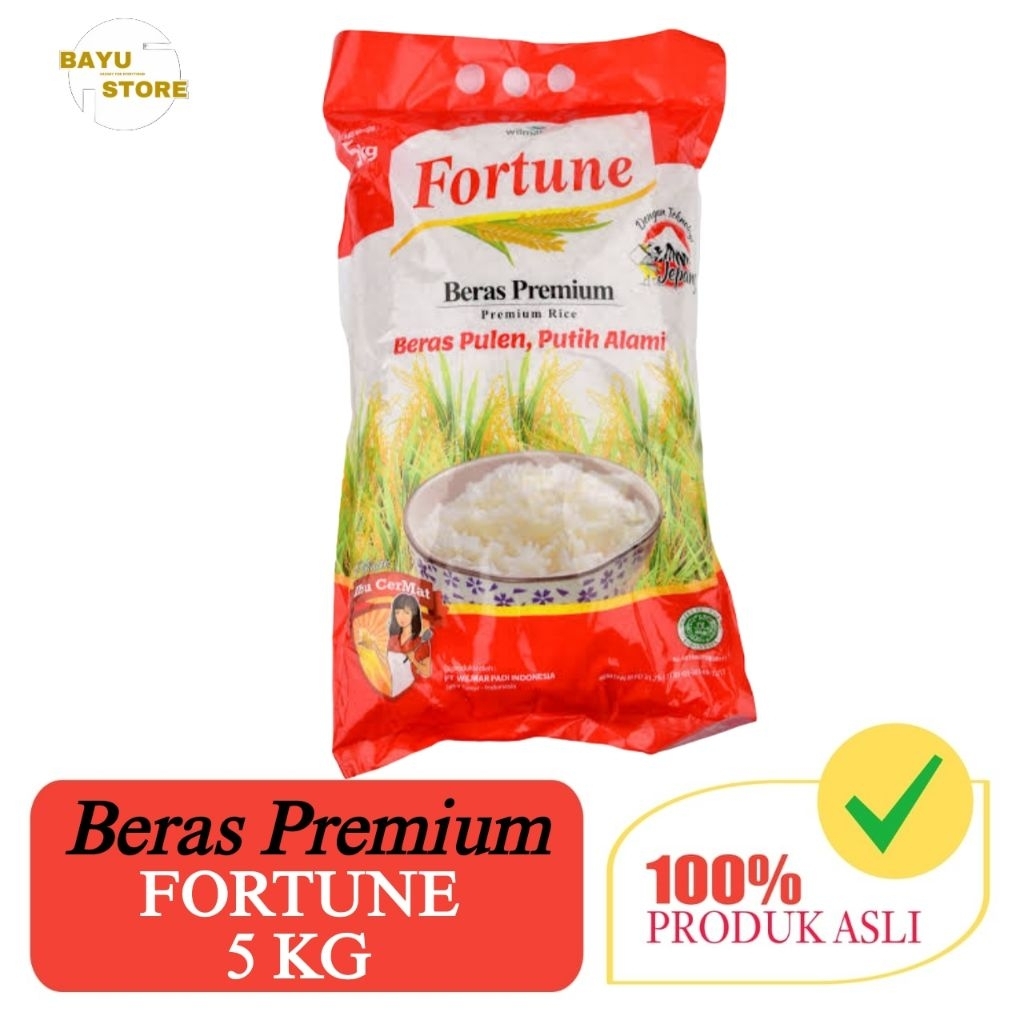 

Beras Premium Fortune 5 Kg
