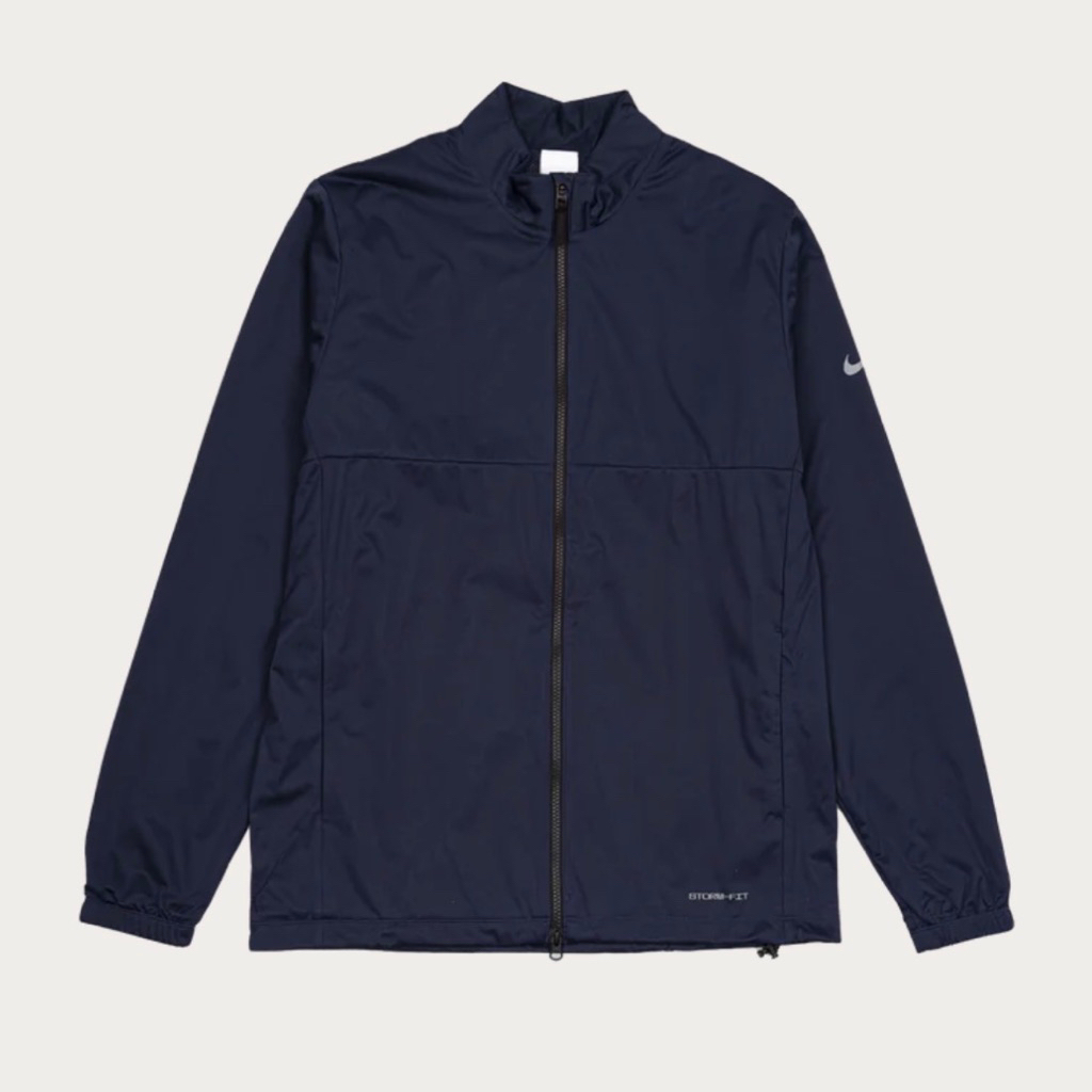 Nike Golf Shield Jacket Navy L (Ld 59cm) - Jaket Golf Pria Raincoat Golf Pria Jas Hujan Golf