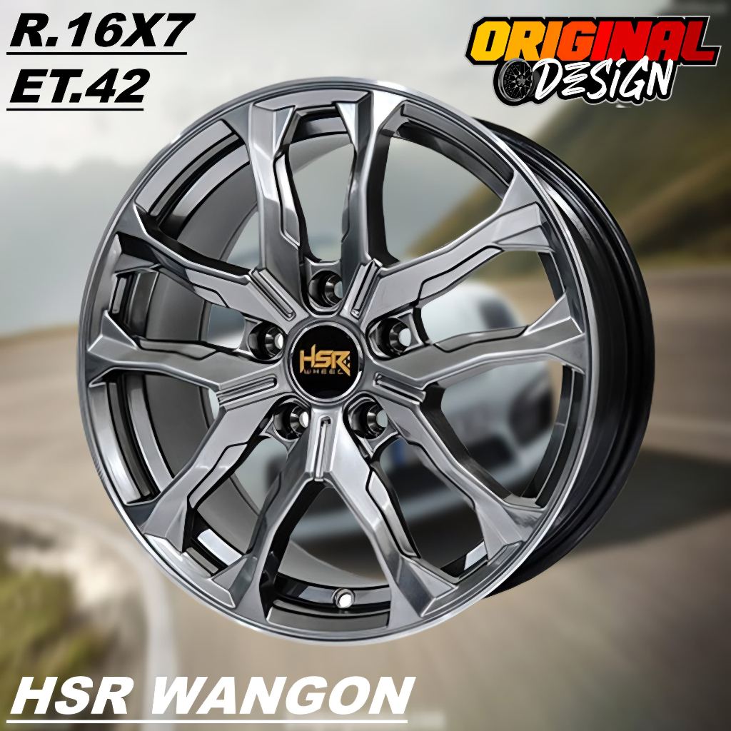 Velg Mobil Ring 16 TERIOS, ERTIGA, BRV, INNOVA, Lubang 5 HSR WANGON R16
