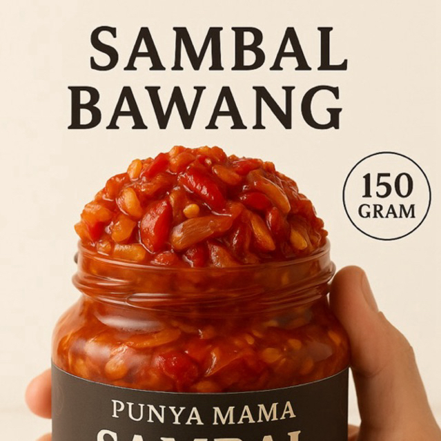 

Punya Mama - Sambal Bawang 150gr