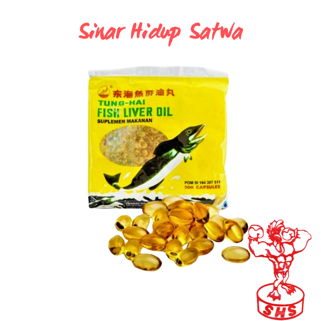 Minyak Ikan tunghai import isi 500