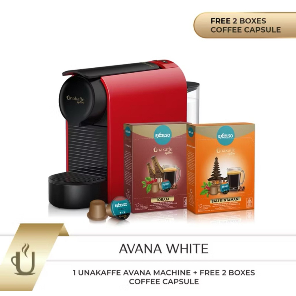 Mesin Kopi Capsul Unakaffe Avana Excelso