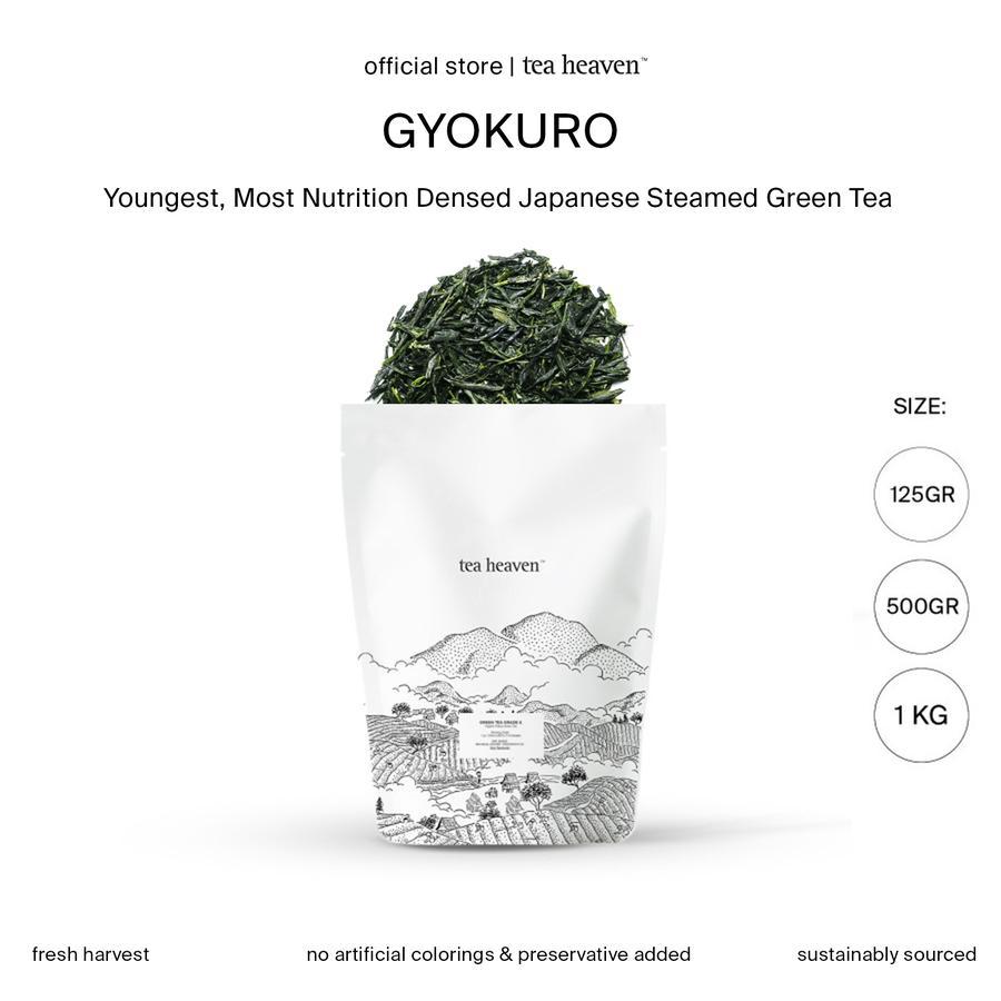 

Gyokuro Grade A Japanese Green Tea Teh Hijau Jepang Premium Organik Tea Heaven