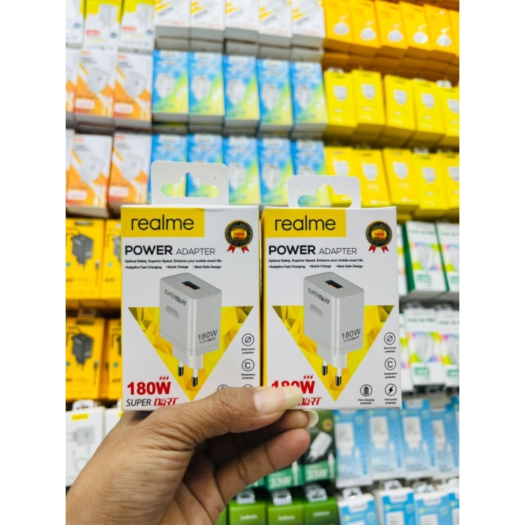 Batok Adaptor Max Ori REALME 180W