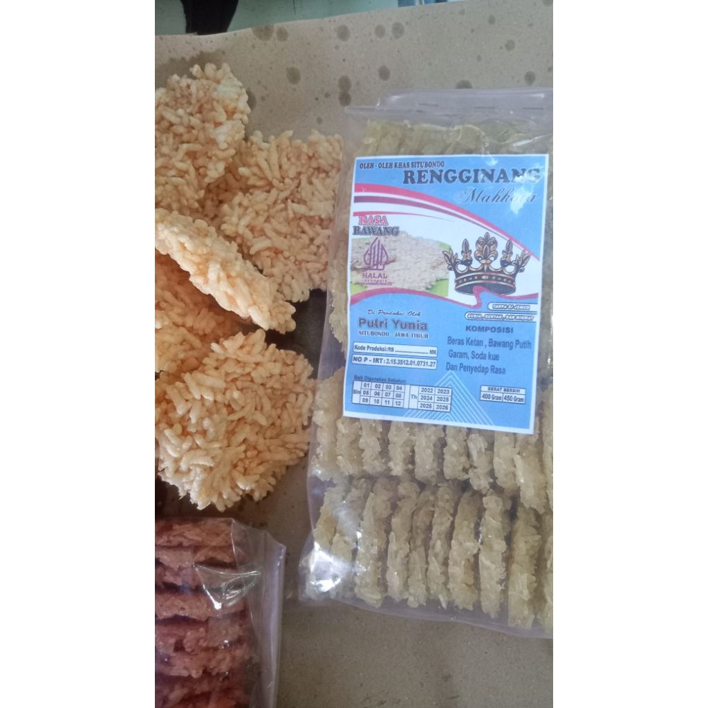 

RENGGINANG IKAN MAHKOTA KHAS SITUBONDO