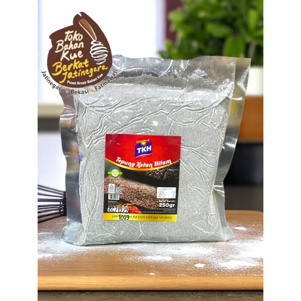 

TEPUNG KETAN HITAM TKH KEMASAN 250 GR / TEPUNG KETAN HITAM