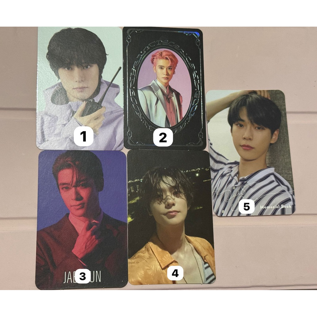 pc jaehyun doyoung nct 127 jung jaehyun nct official memorial book yearbook loveholic sticker snowbo