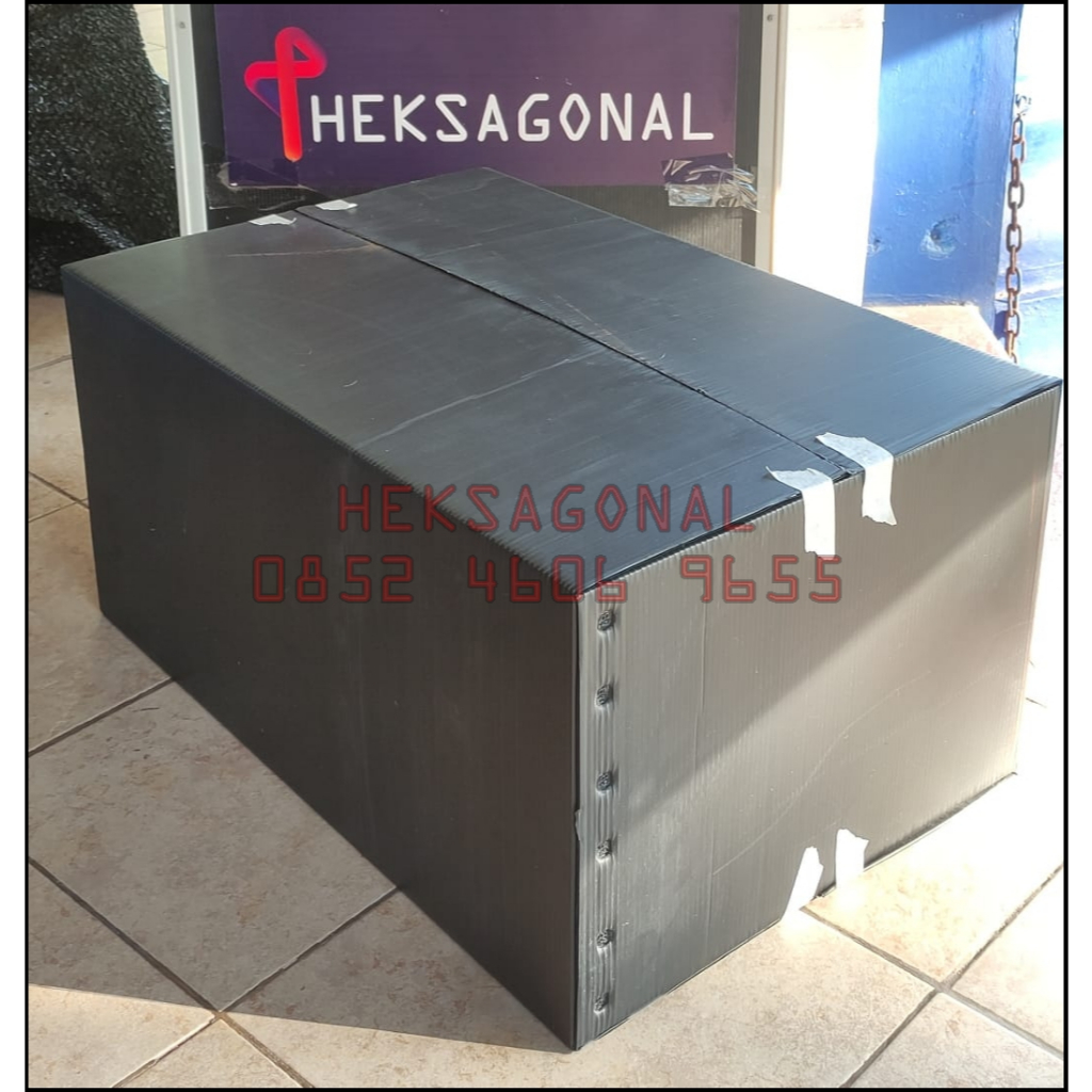 

Kardus Plastik ALVAboard Kotak Pengiriman Box Pindahan 60X40X30CM BPN