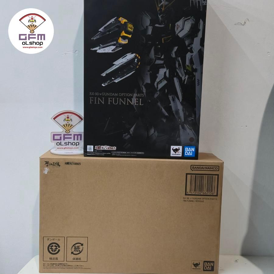 Metal Structure RX-93 V Gundam Option parts Fin Funnel Reissue ver ( Part saja )