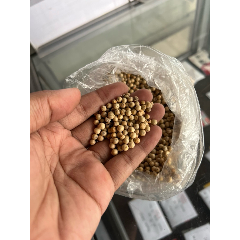 

Merica / Lada Bulat Bersih Putih 250 500 gram Mrico Merico