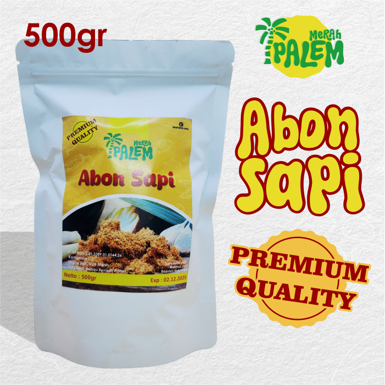 

Abon Sapi Premium Palem Merah 500g – Manis Gurih Asli, Tanpa Pengawet, Tahan Lama