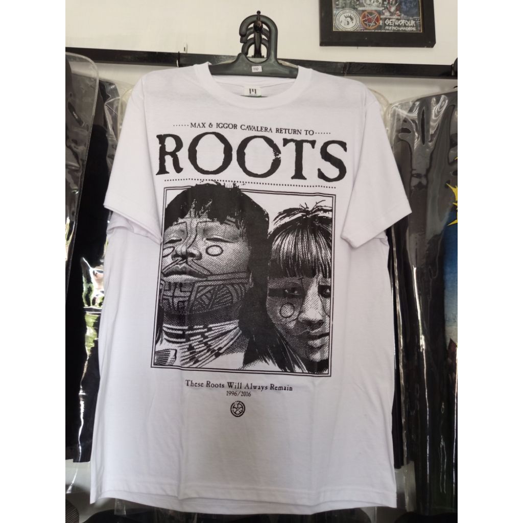 KAOS ROOTS SEPULTURA (MERCHONS PUTIH)