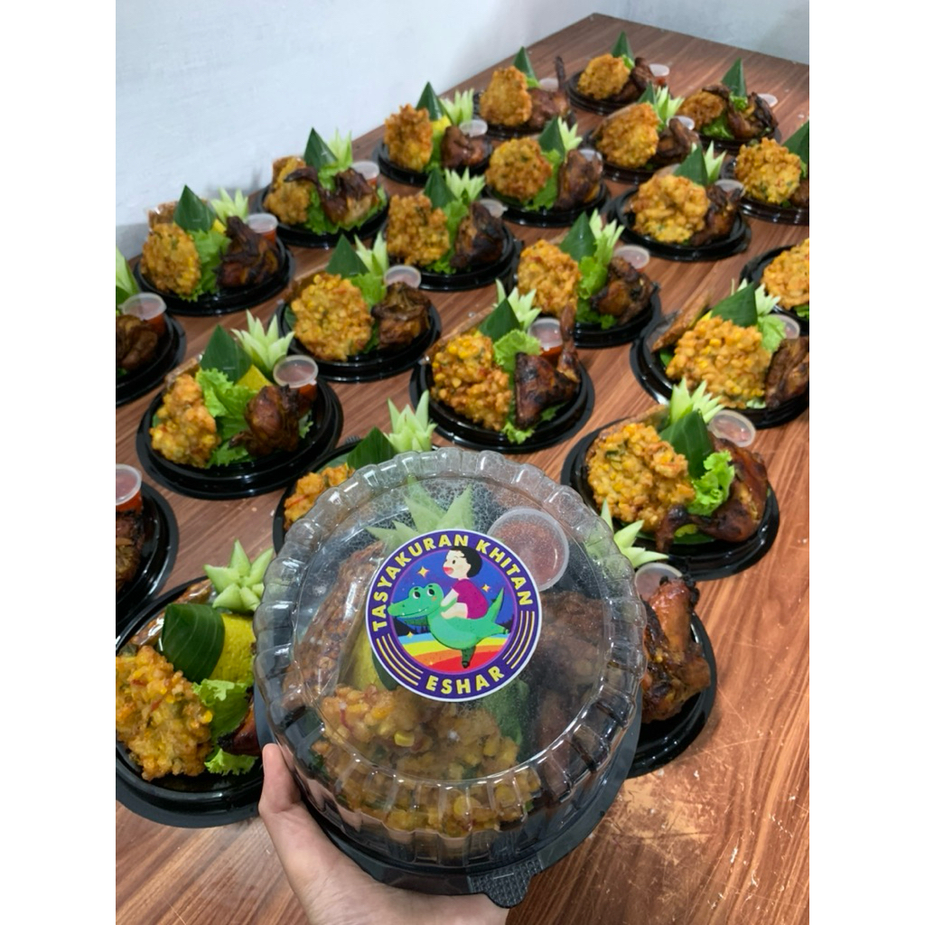 

Tumpeng Mini Tasyakur Kehamilan / Khitan / Syukuran / Ulang Tahun / Nasi Kuning Tumini A