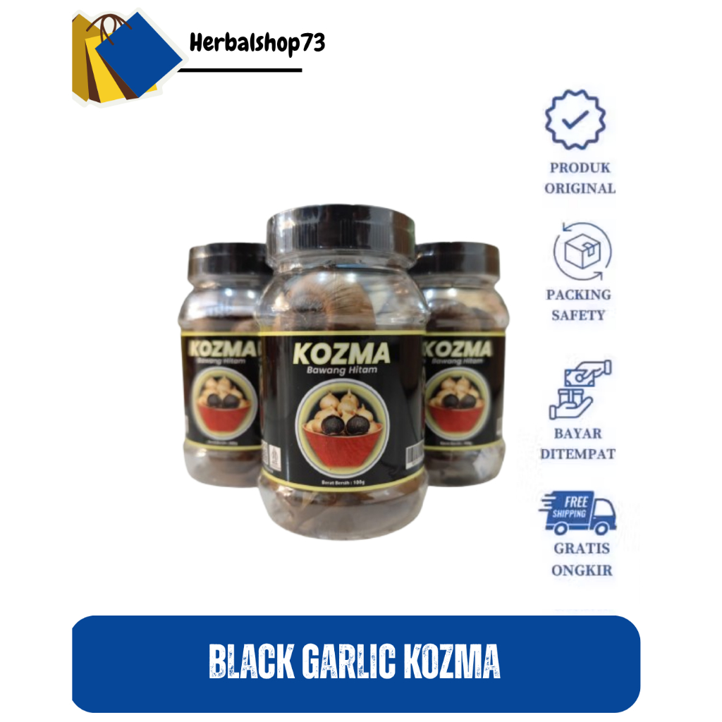 

BLACK GARLIC KOZMA PREMIUM | BAWANG LANANG | BAWANG TUNGGAL ORIGINAL