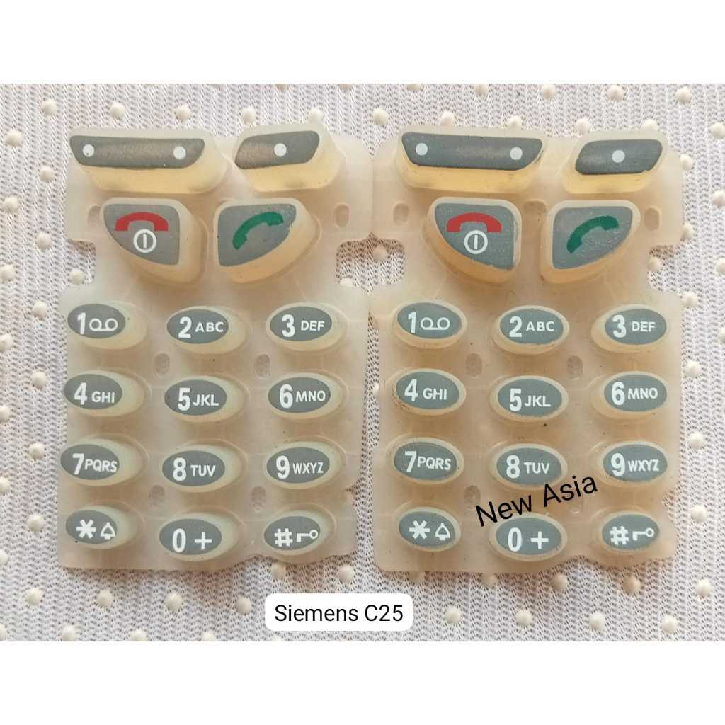 KEYPAD SIEMENS C25 TOMBOL LUAR SIEMENS JADUL KEYPAD BAWAH