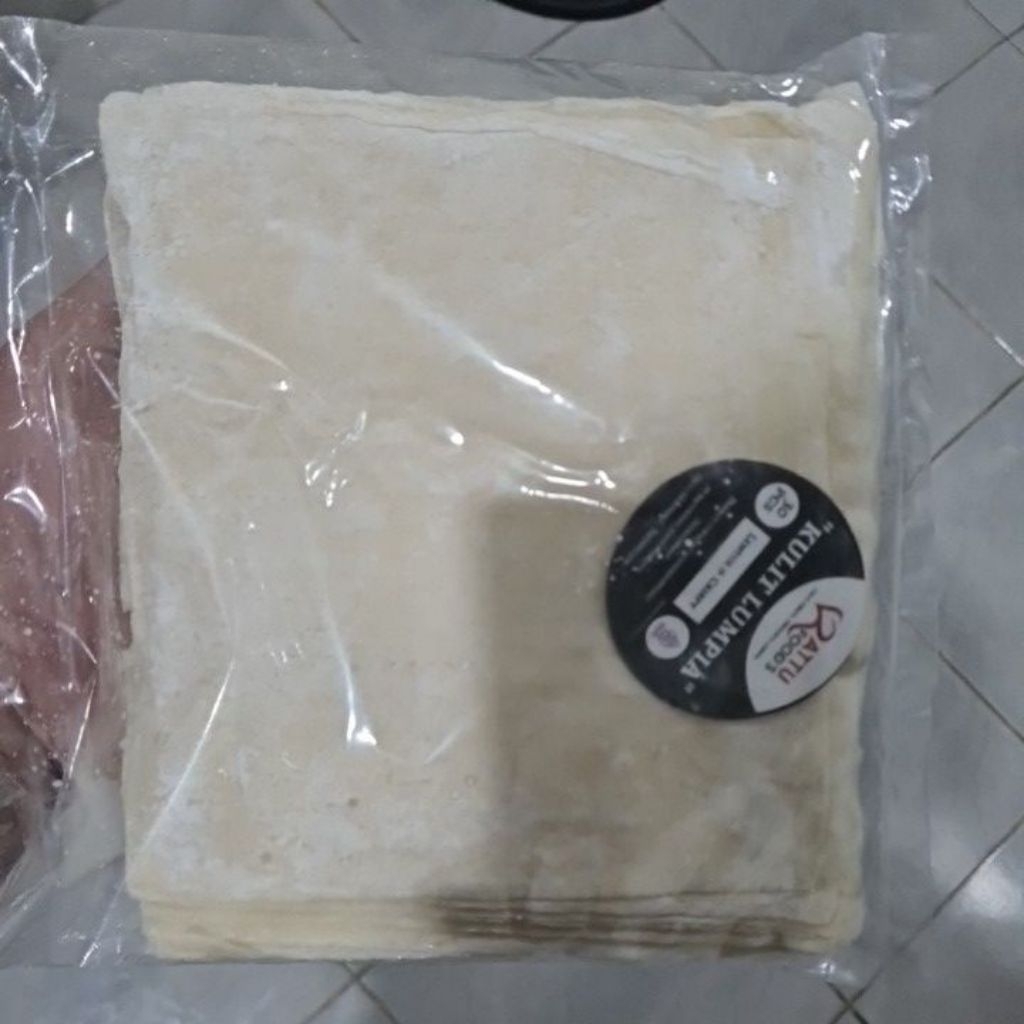 KULIT LUMPIA KOTAK LUMPIA 30 PCS MERK RATTU UKURAN 17-19CM