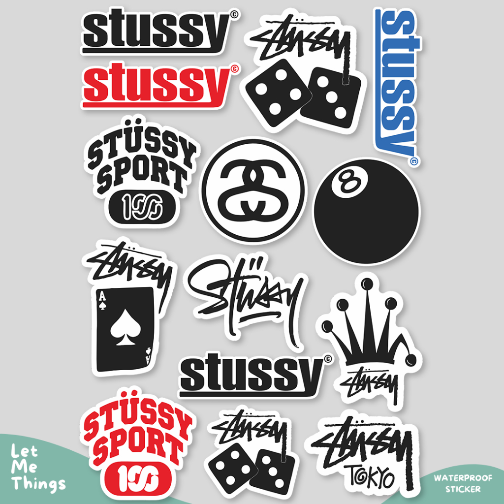 

Stiker Aesthetic Stussy || Stiker Aesthetic Hypebeast Stussy supreme