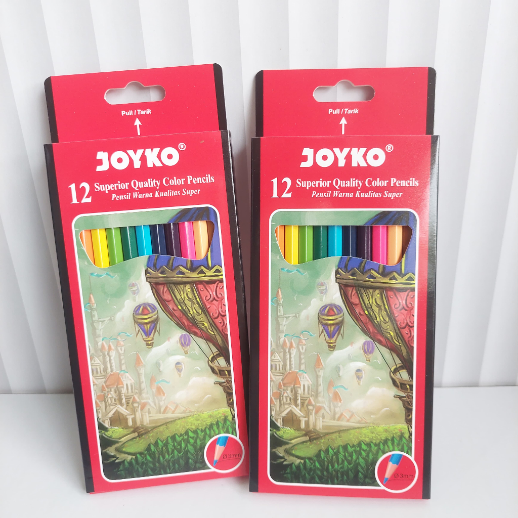 

Pensil Warna JOYKO 12Pcs Color Pencils - Alat Tulis Warna