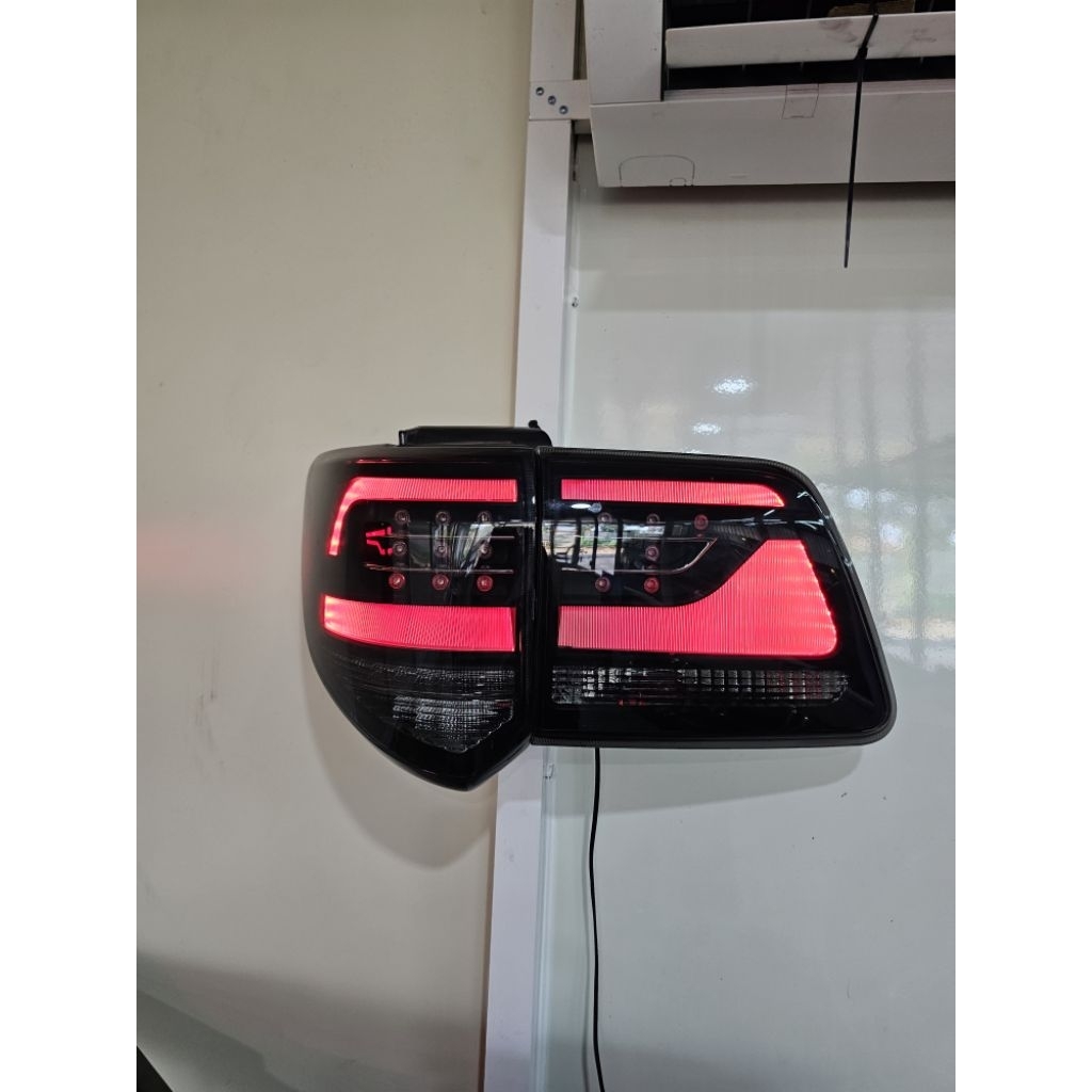 stoplamp led stopan fortuner VNT LC style smoke