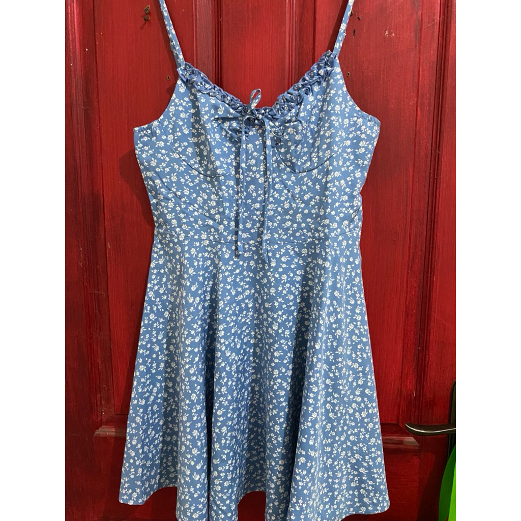 Yuire Mini Dress - Shelby Motif Bunga