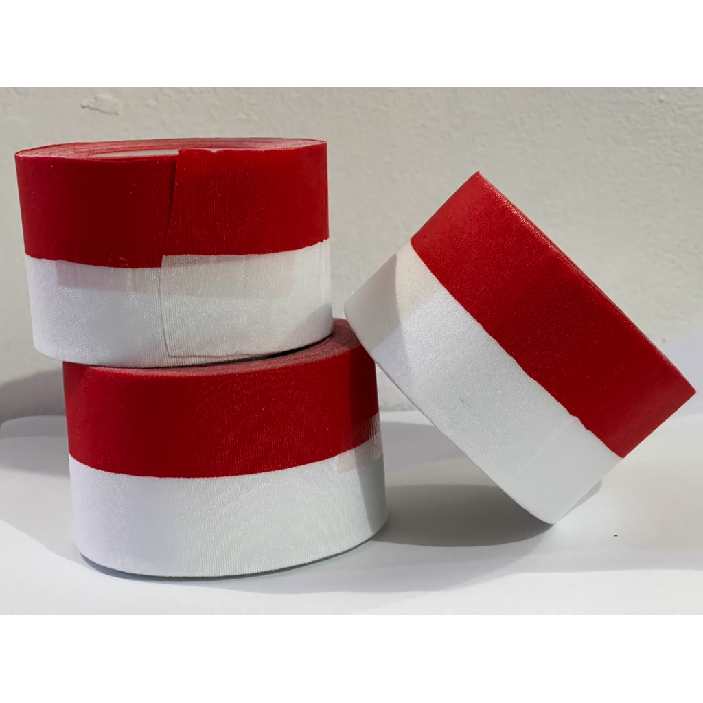 

Pita satin 2inch 5cm Bendera Merah Putih