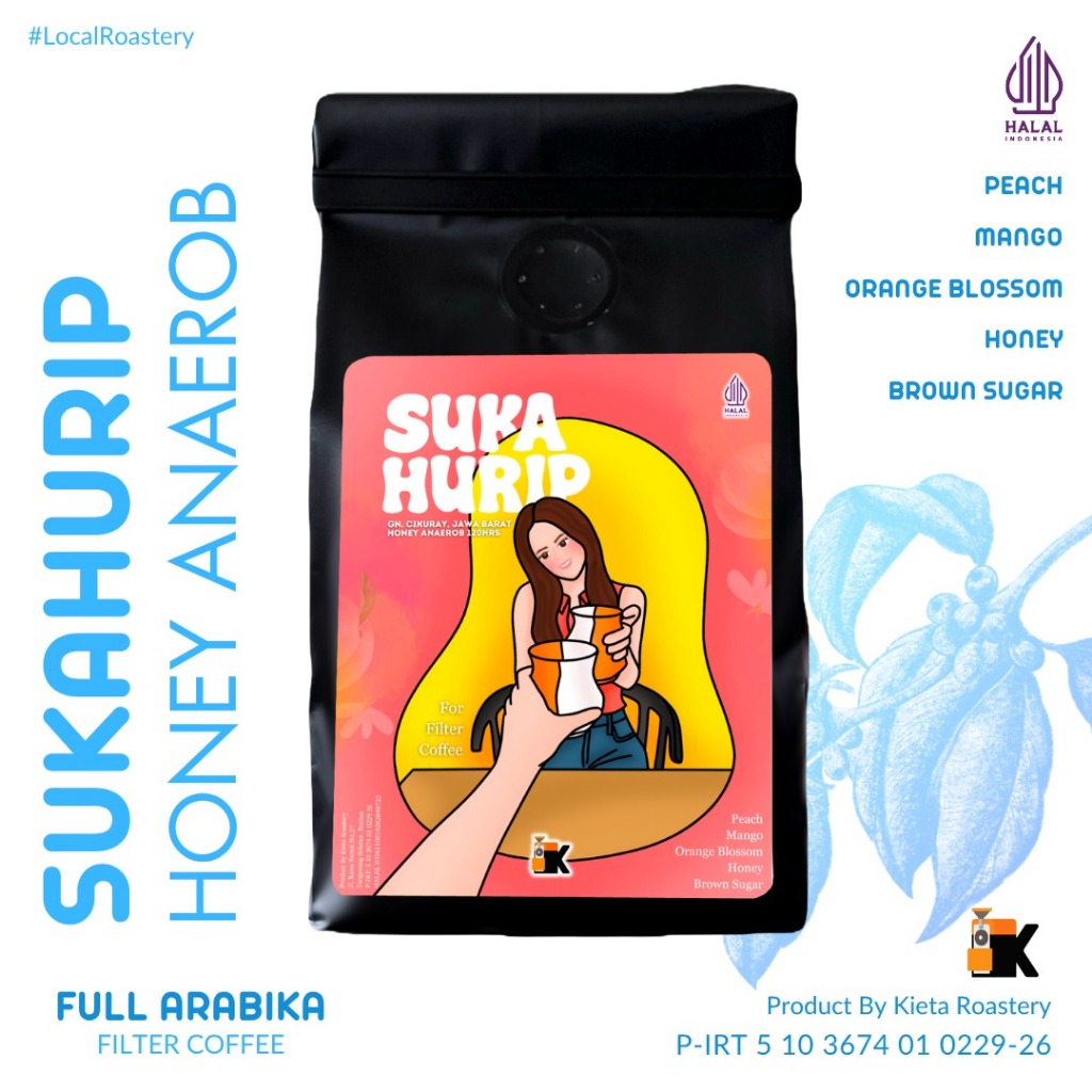 

Kieta Roastery - Kopi Arabika Sukahurip Honey Anaerob Specialty