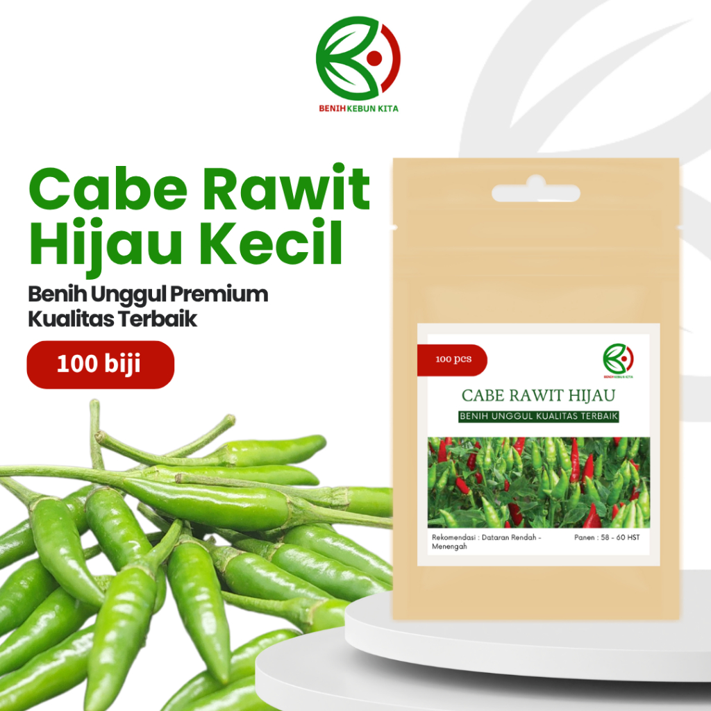 Bibit Sayuran Cabe Rawit Hijau Unggul