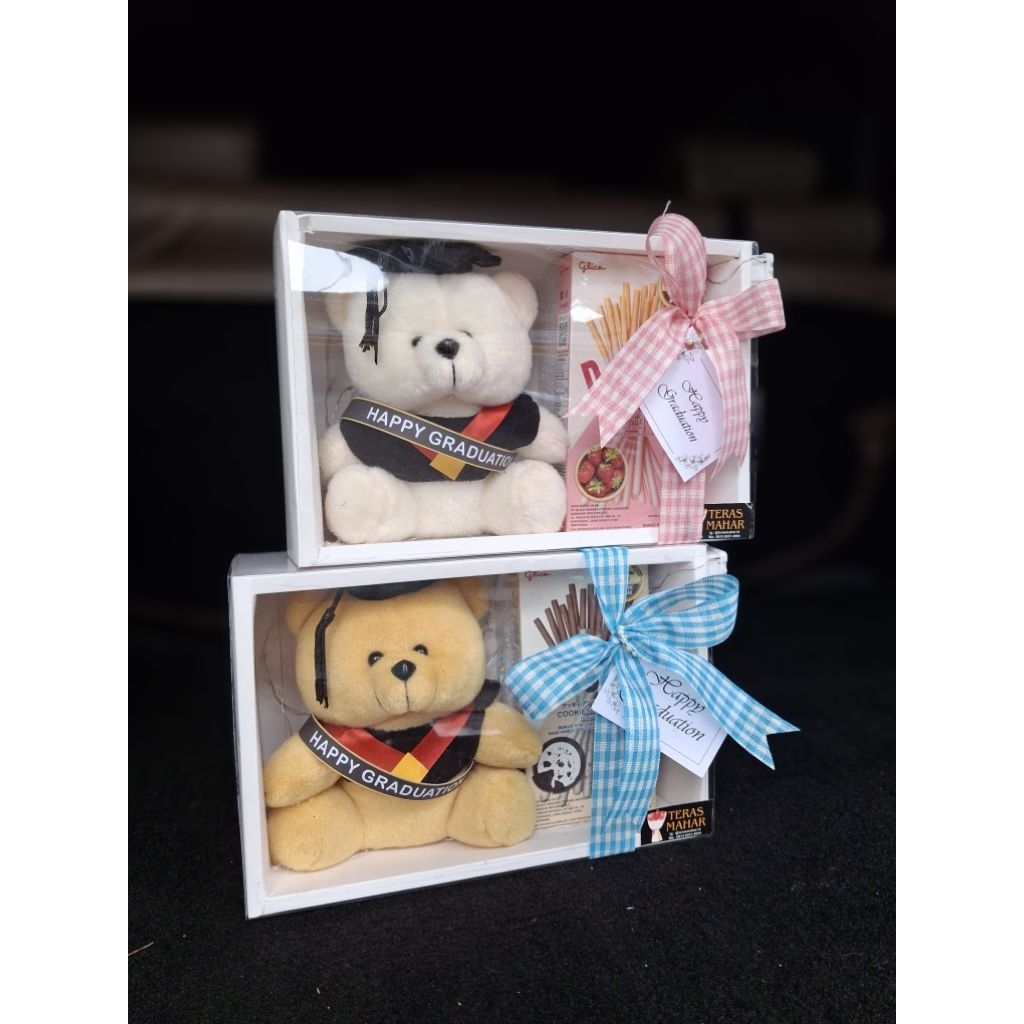 

GIFT BOX GRADUATION/ SNACK BOX/ BEAR BOX/ GIFT BUCKET GRADUATION/ HADIAH WISUDA