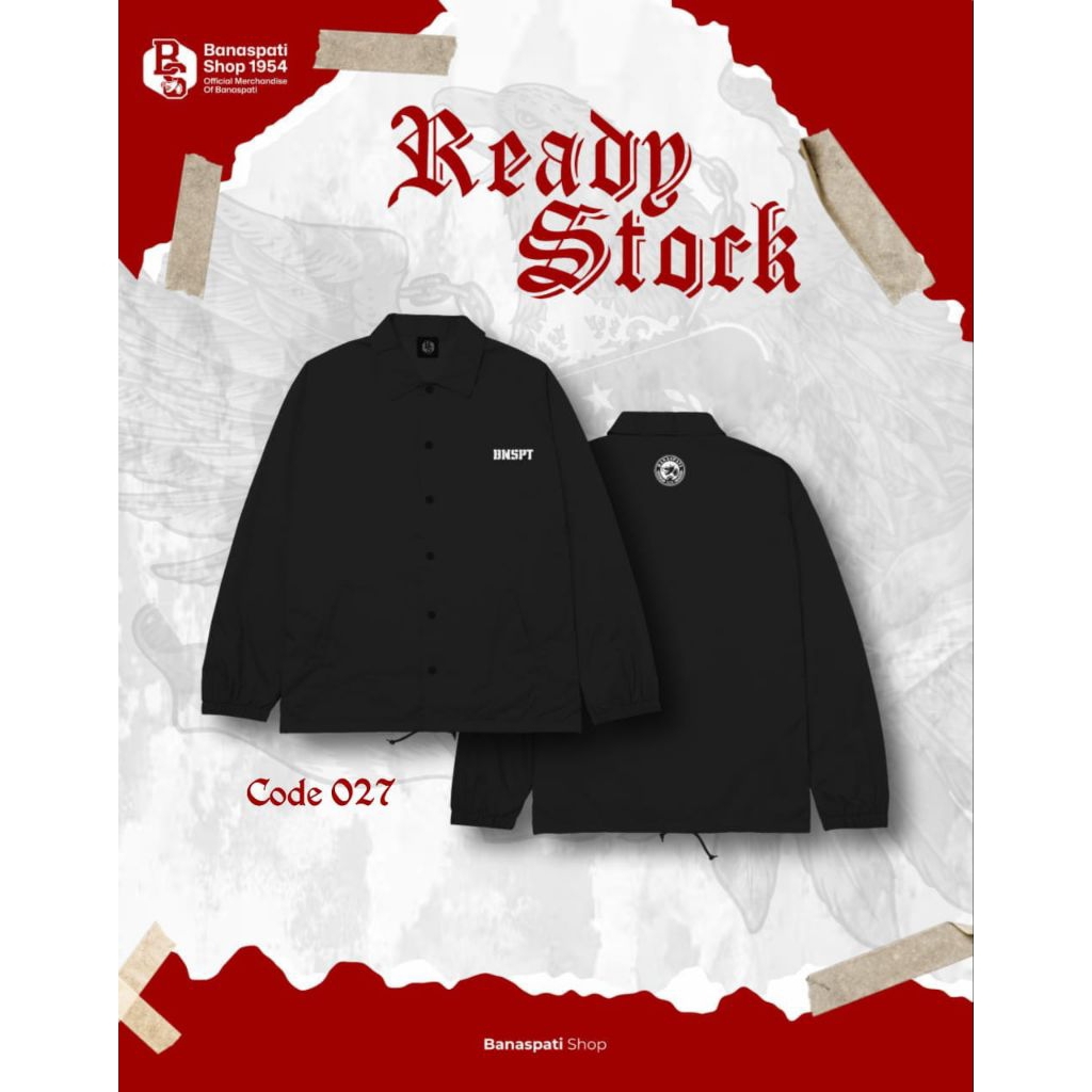 Jacket Kancing Banaspati