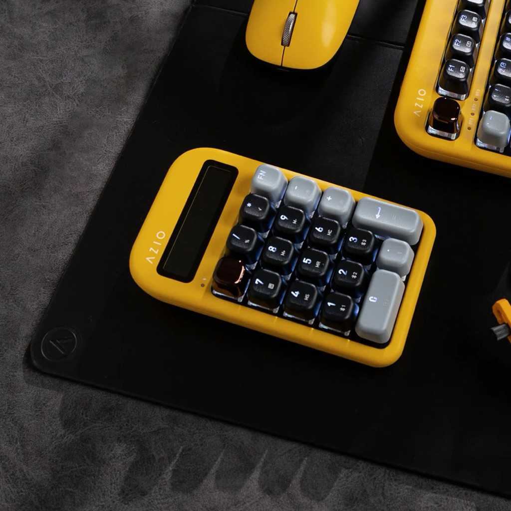 

AZIO Numpad Calculator Golden Iris / Kalkulator AZIO / Aesthetic Calculator
