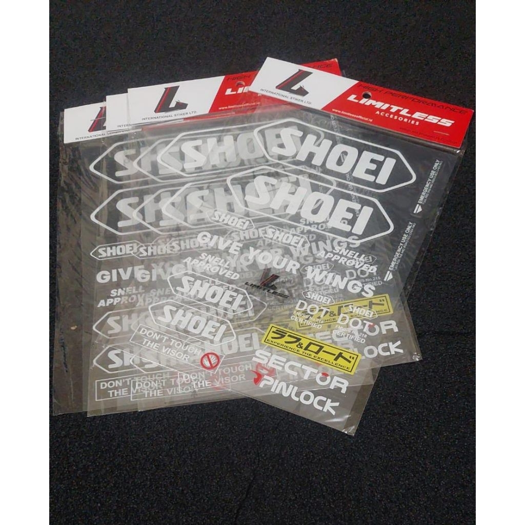 

Stiker super clear shoe