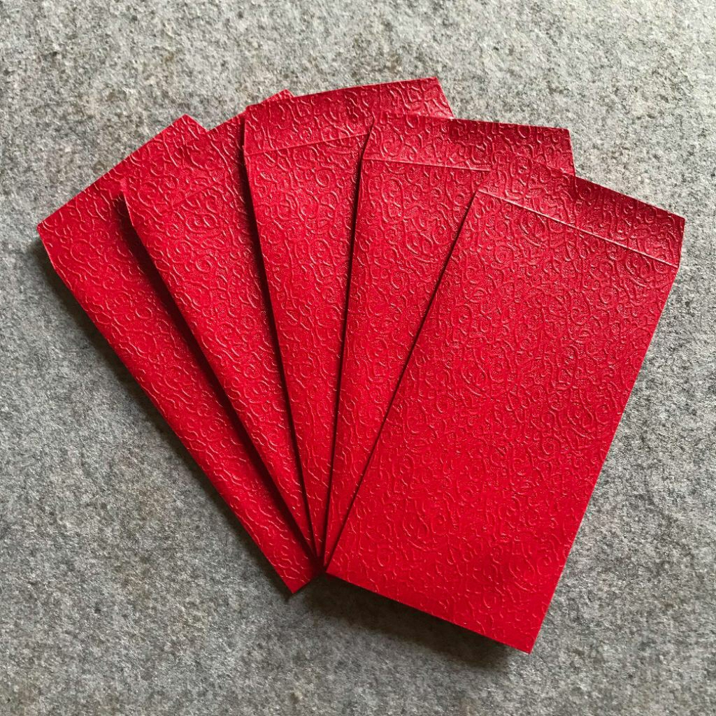 

Amplop Merah Polos isi 10 / Angpao Merah Polos isi 10 / Angpau Merah Polos isi 10 ( panjang )