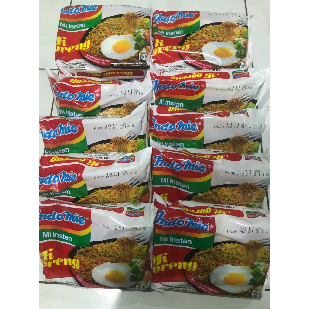

Indomie goreng isi 10 pcs